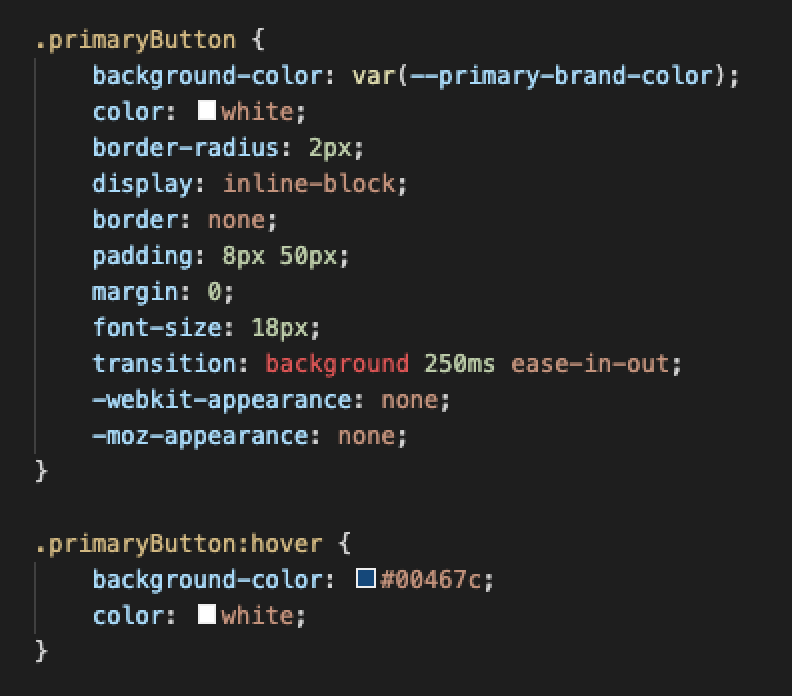 Component-specific classes image