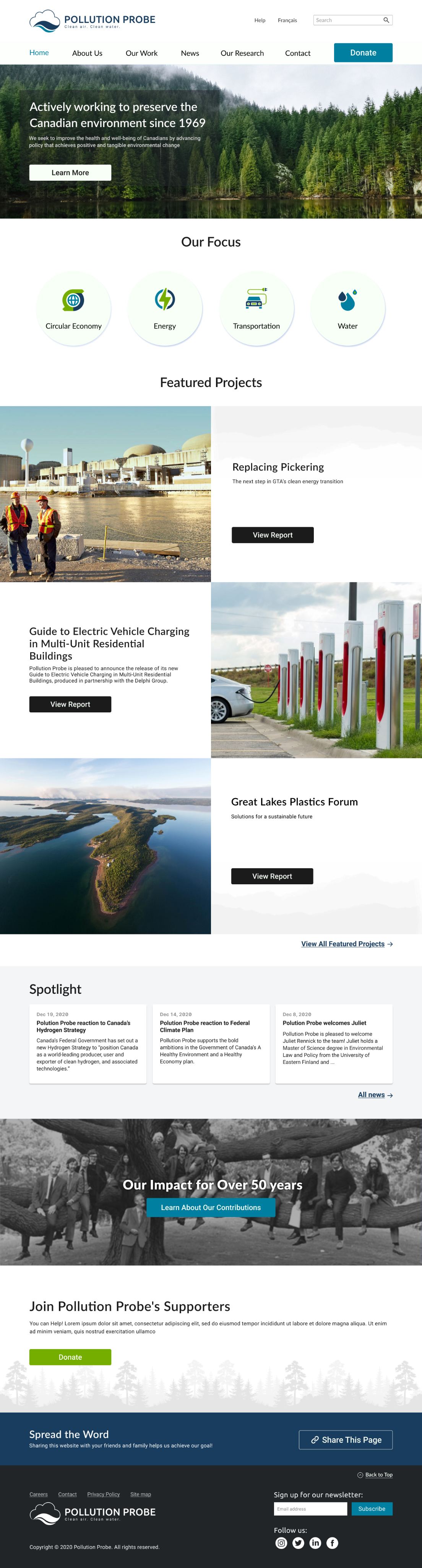 Fi-fi homepage wireframe