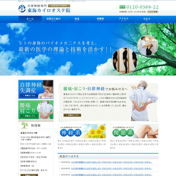 Tokai webside design link